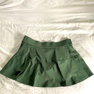 Victoria Sport Olive Green Tennis Skirt & shorts
